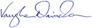 Vaughan Davidson's Signature